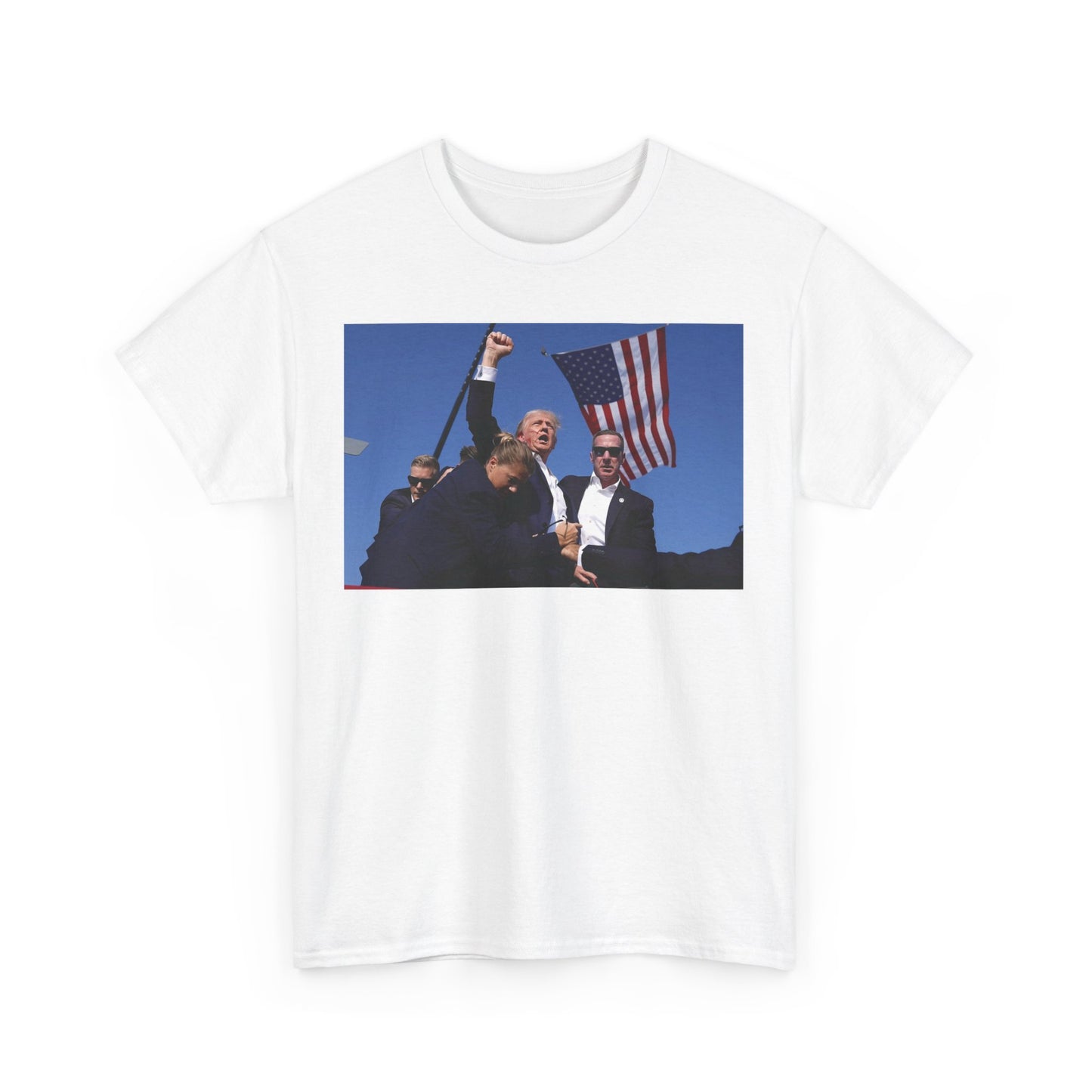 Trump Rally Shooter TShirt - Trump 2024 - DJT - Pro Trump - Trump Survived