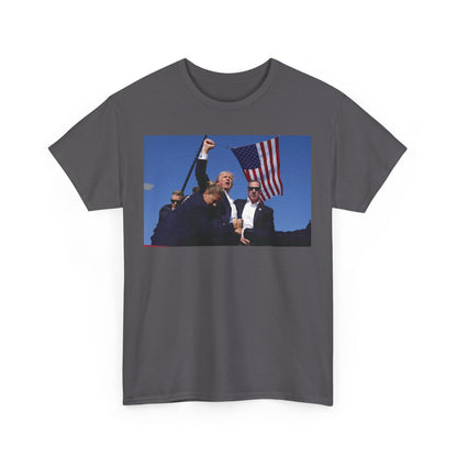 Trump Rally Shooter TShirt - Trump 2024 - DJT - Pro Trump - Trump Survived