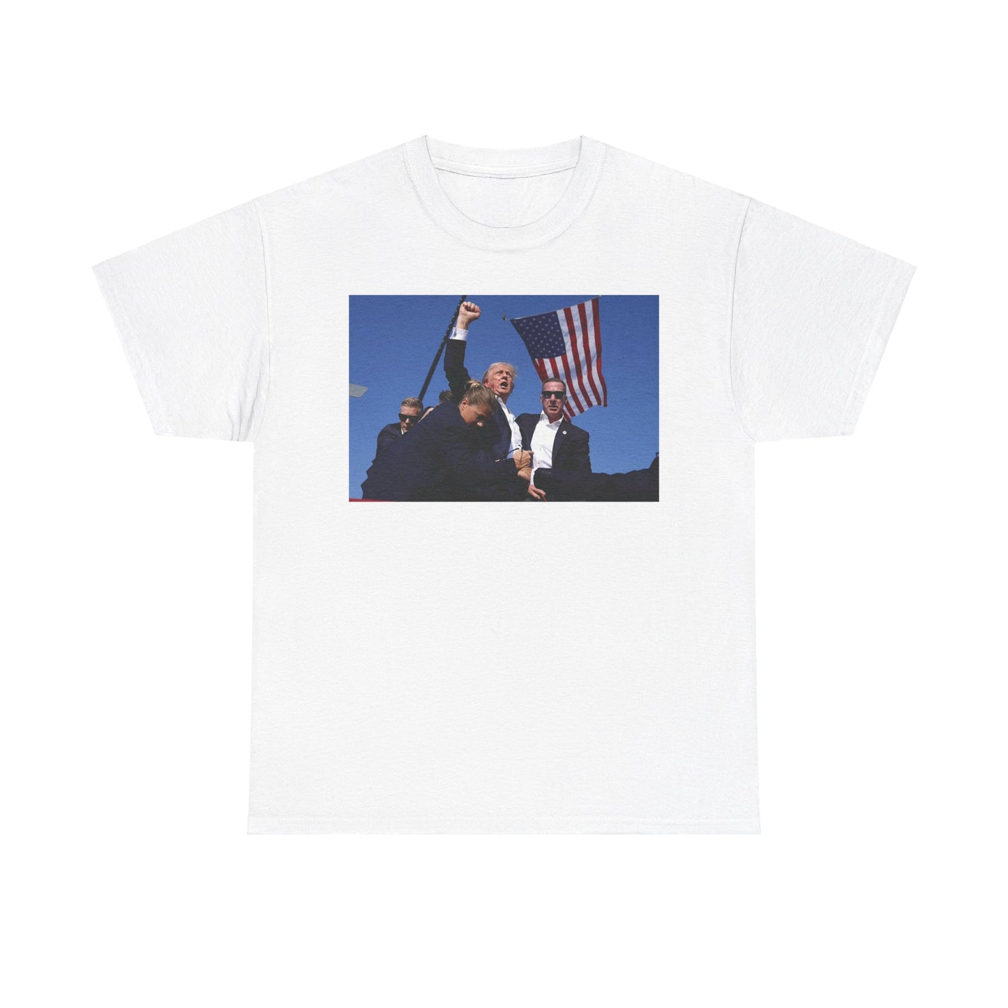 Trump Rally Shooter TShirt - Trump 2024 - DJT - Pro Trump - Trump Survived