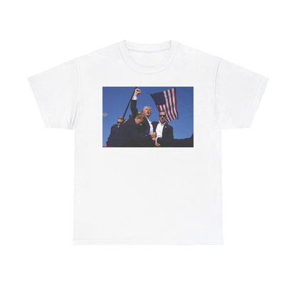 Trump Rally Shooter TShirt - Trump 2024 - DJT - Pro Trump - Trump Survived