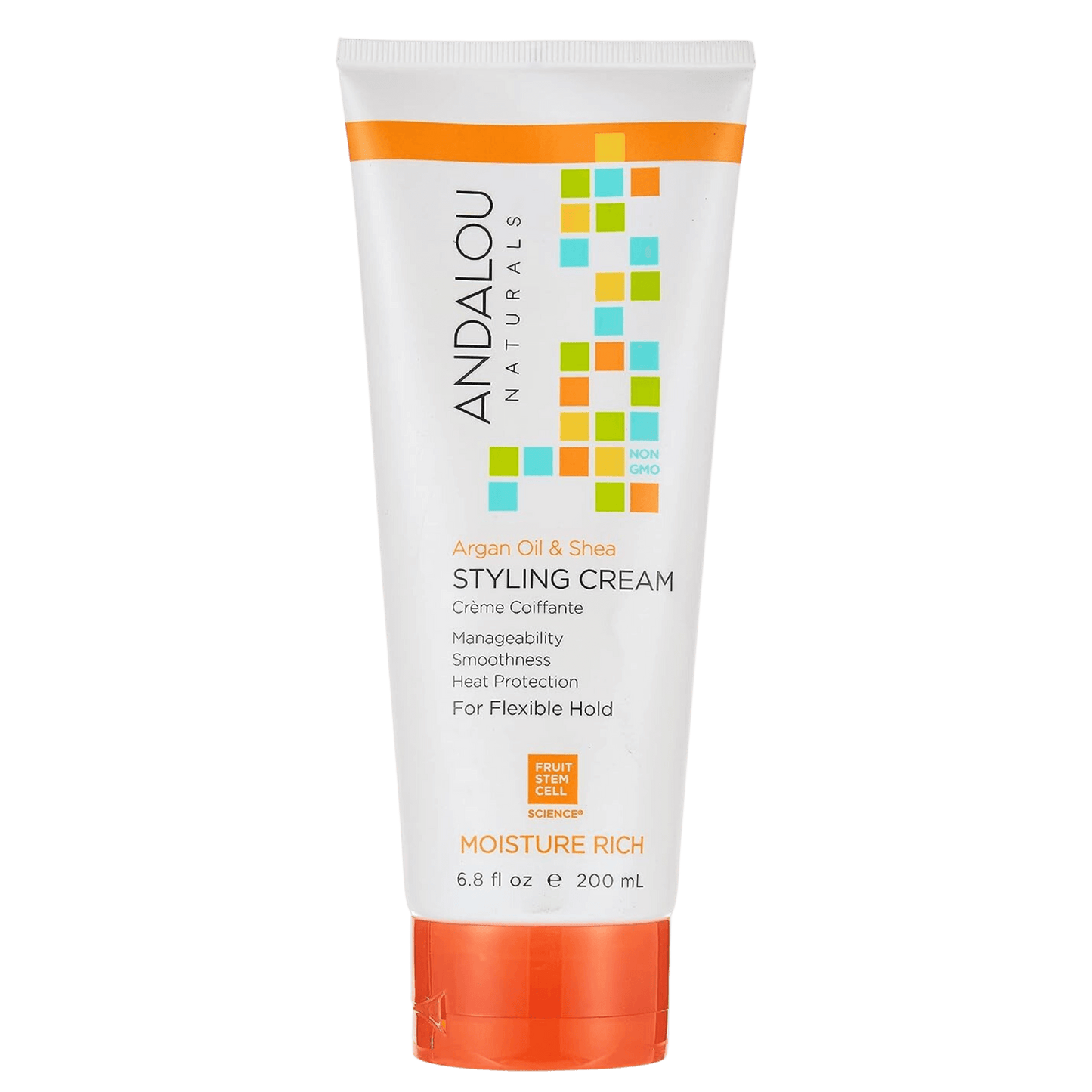 Andalou Naturals Styling Cream Argan Oil & Shea 6.8 Ounce